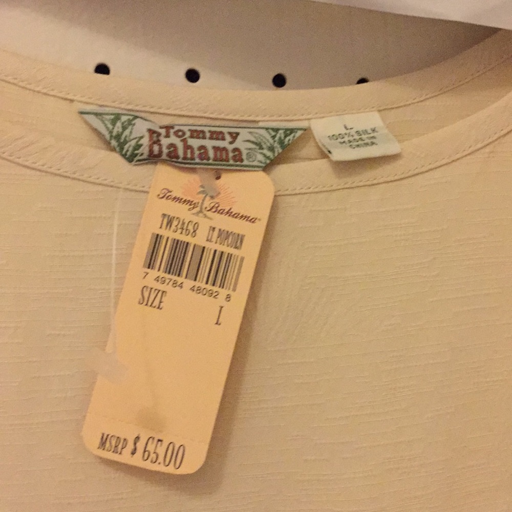 Tommy Bahama silk shell new with tags - Picture 2 of 3